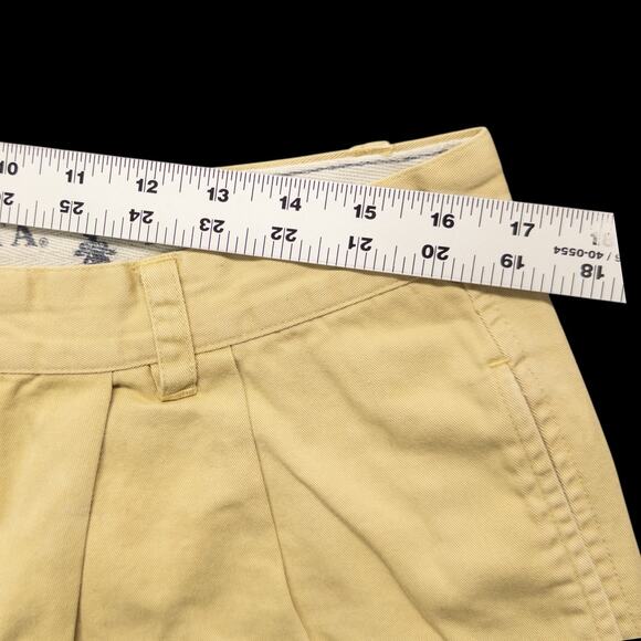 Regatta Denim Shorts Mens Sz 36 Cotton Yellow Pockets Resort Vacation - Picture 3 of 7